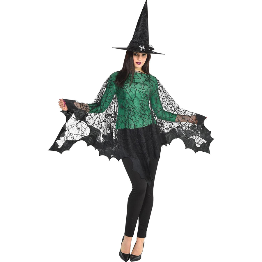 Spider Web Halloween Decoration - Halloween Spider Web Bat Cloak European