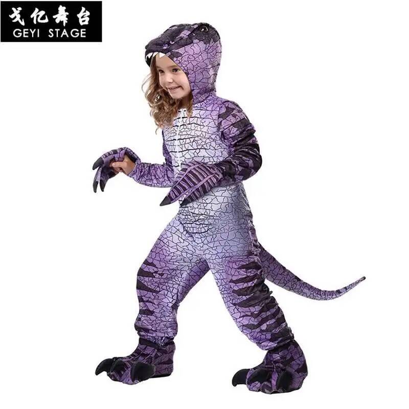 Halloween Costume Kids - Raptor Halloween new Purple Raptor Jurassic
