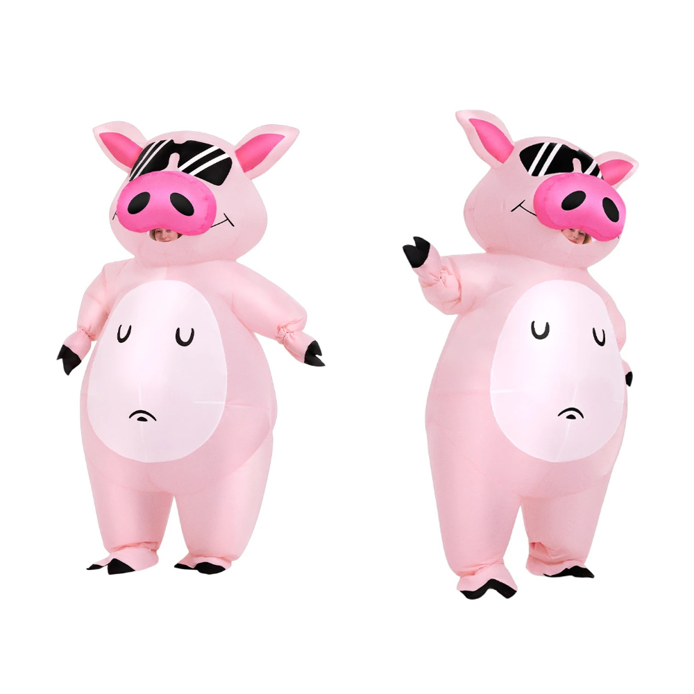 Cartoon Animal Piglet Inflatab - Halloween Costume Adult review and price