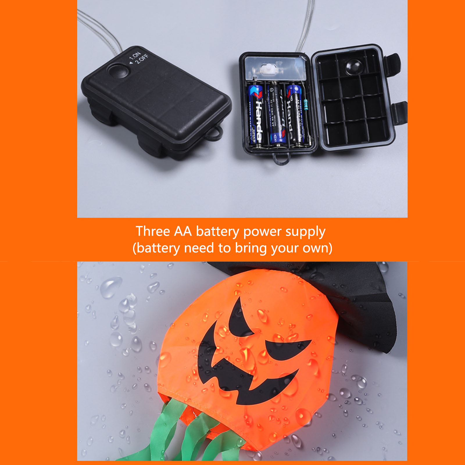 Halloween Decorative Lights Ha - Halloween Led String Lights Orange review and price