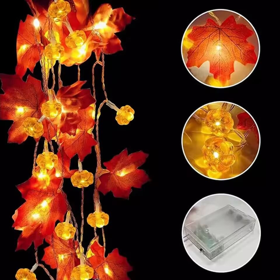 59in/118in Halloween Pumpkin M - Halloween Led String Lights Orange review and price