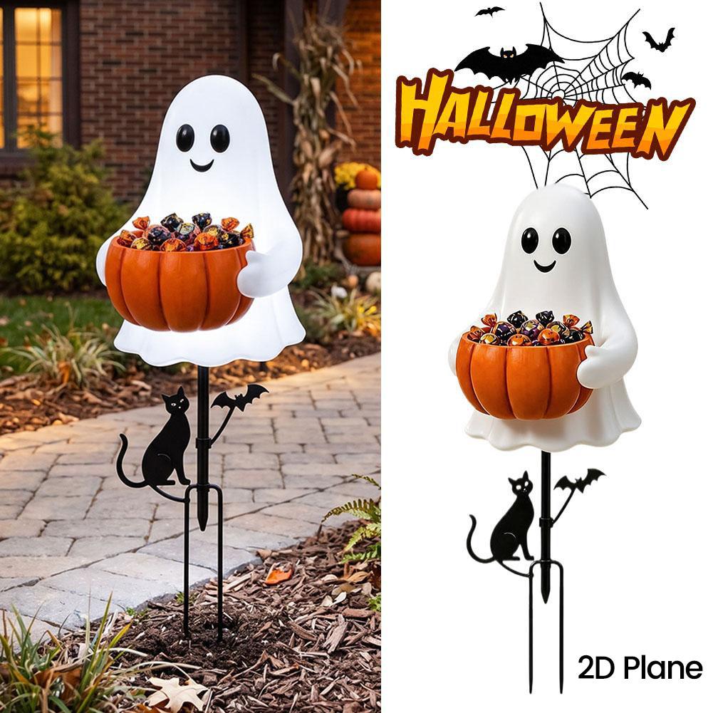 Halloween Ghost Candy Holder D - Halloween Pumpkin Decor Led review and price