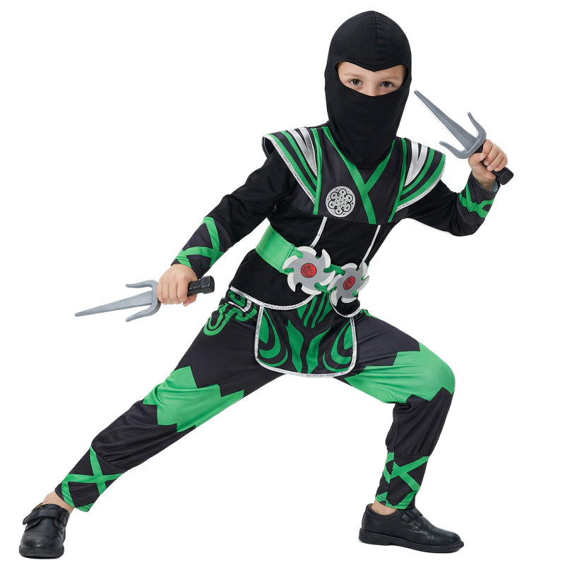Japanese Ninja Costume Set for - Halloween Costume Kids review and price