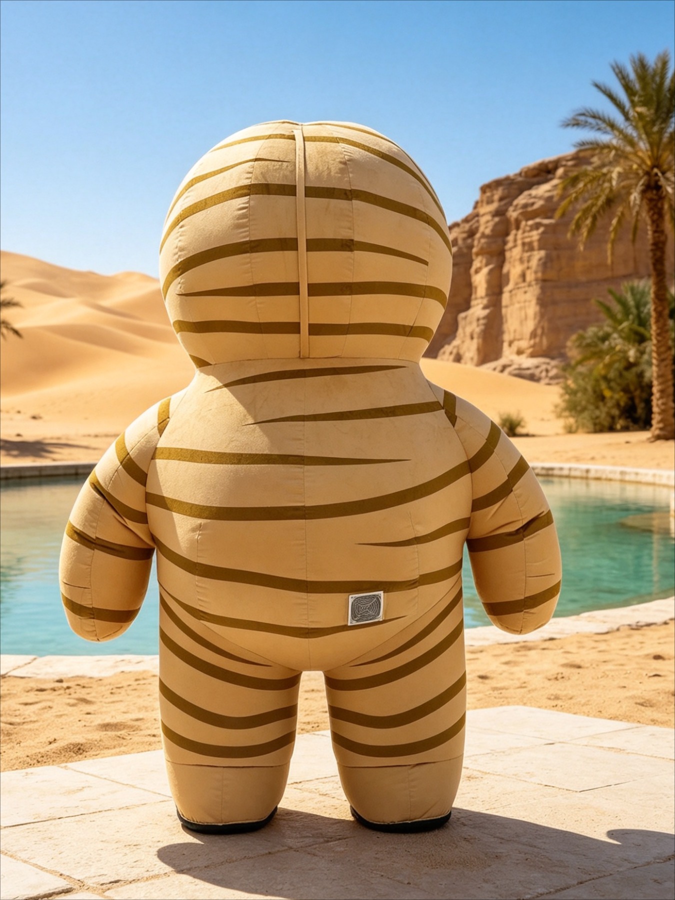 Inflatable Mummy Costume Masco - Halloween Costume Adult review and price