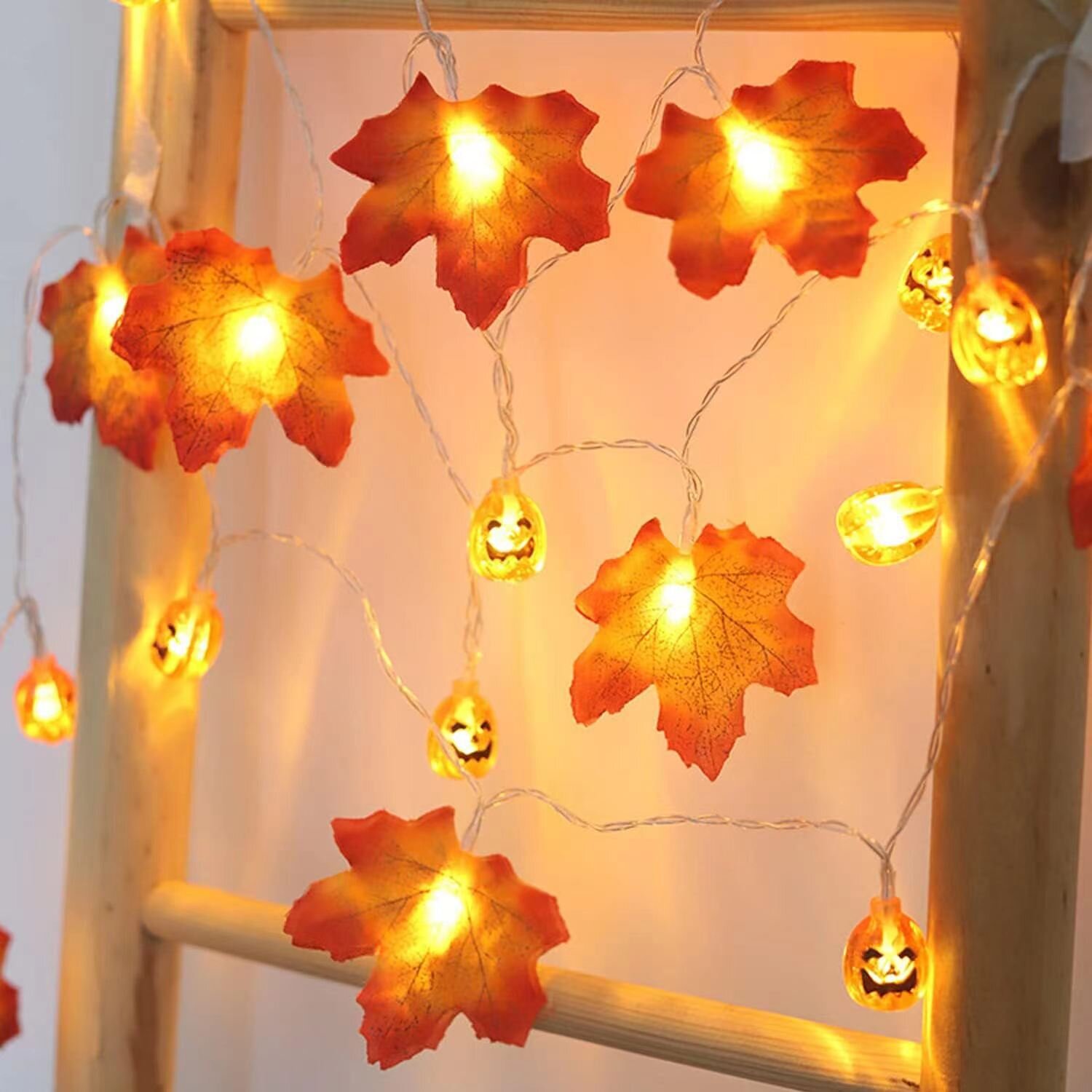 1PC 59in/118in Halloween LED S - Halloween Led String Lights Orange review and price