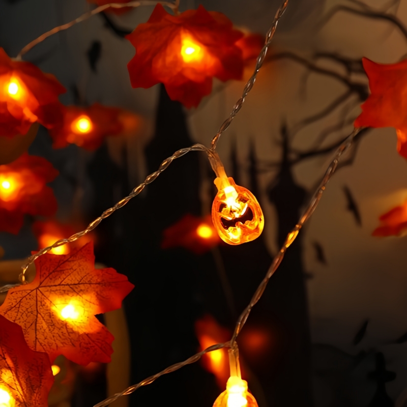 1PC 59in/118in Halloween LED S - Halloween Led String Lights Orange review and price