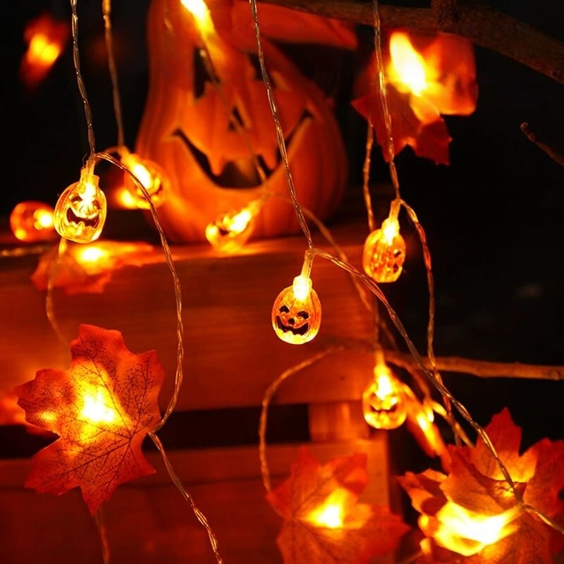 1PC 59in/118in Halloween LED S - Halloween Led String Lights Orange review and price