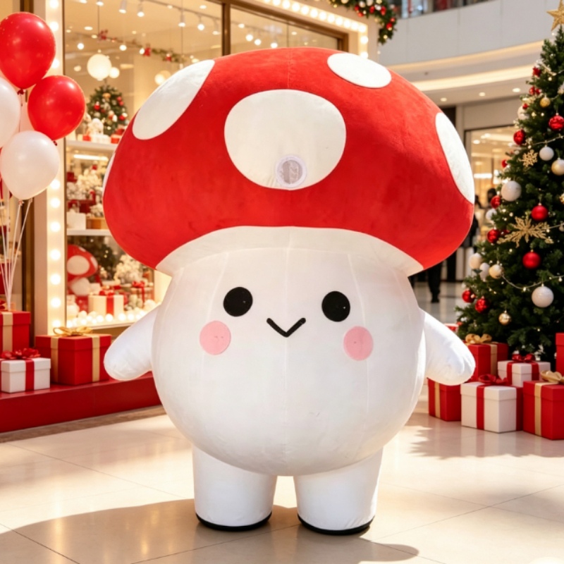 Cute Mushroom Inflatable Masco - Halloween Costume Adult review and price
