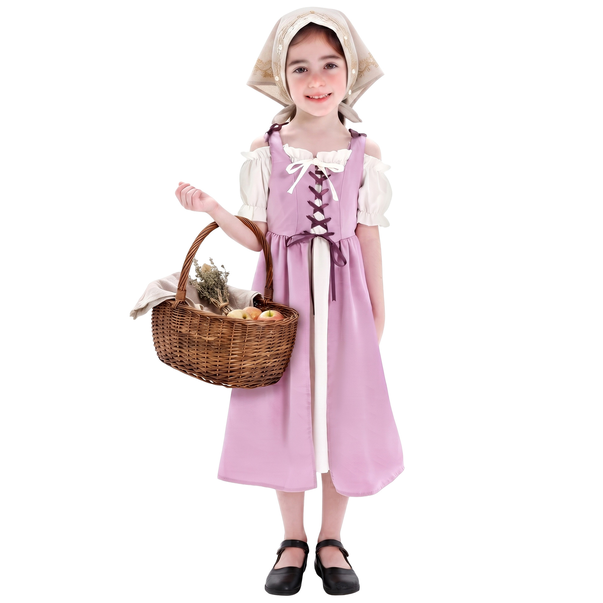 Kids Medieval Costume Girls Vi - Halloween Costume Kids review and price