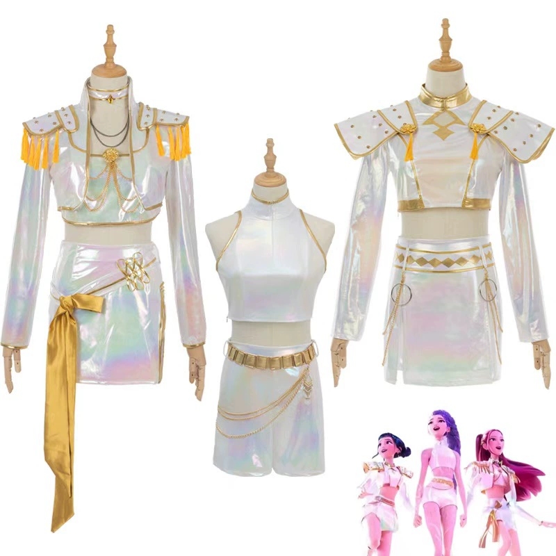 Cosplay Costume PU Leather Whi - Halloween Costume Kids review and price