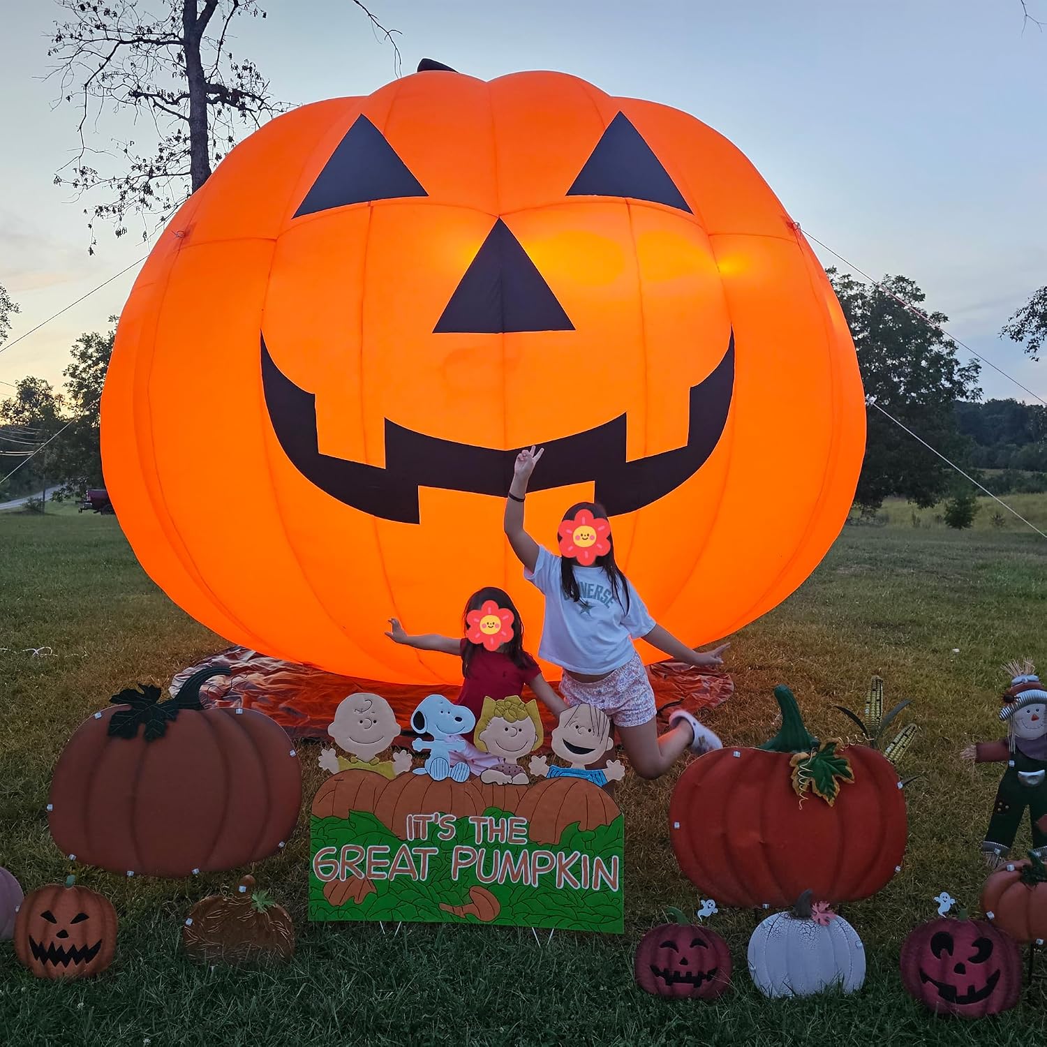 Giant 10Ft Halloween Inflatabl - Halloween Pumpkin Decor Led review and price