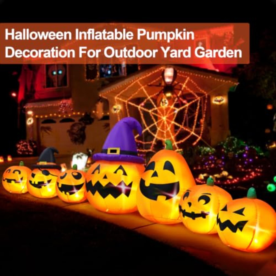 Outdoor Halloween inflatable p - Halloween Pumpkin Decor Led review and price