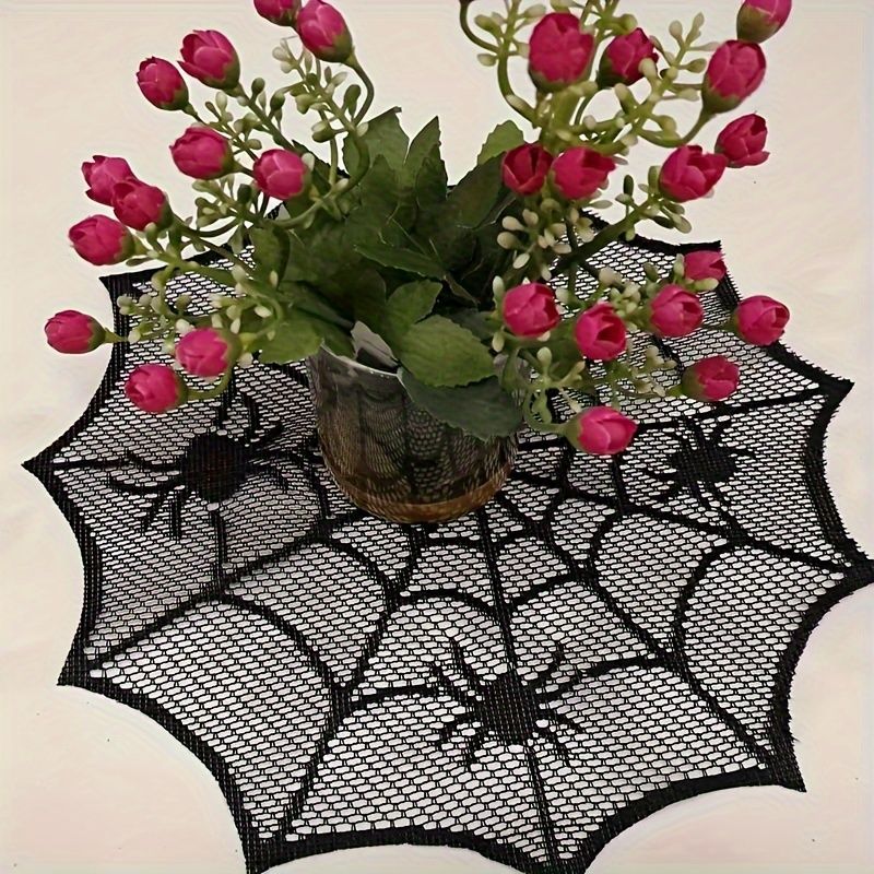 VIKAMA Halloween Black Lace Sp - Spider Web Halloween Decoration review and price