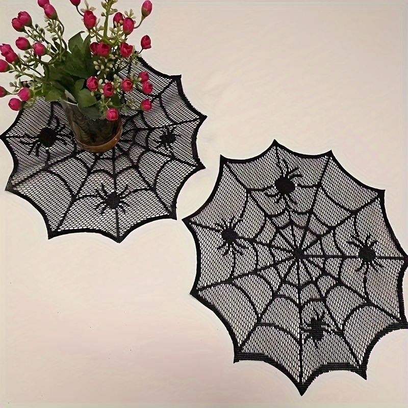 VIKAMA Halloween Black Lace Sp - Spider Web Halloween Decoration review and price