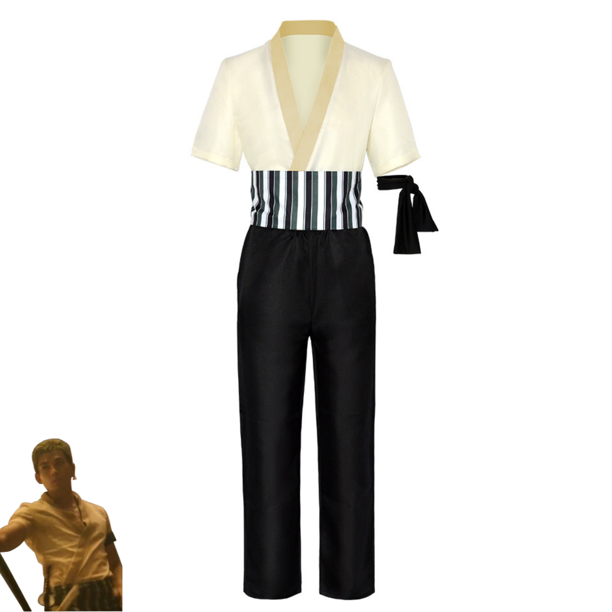 XqNew Anime Movie Roronoa Zoro - Halloween Costume Kids review and price
