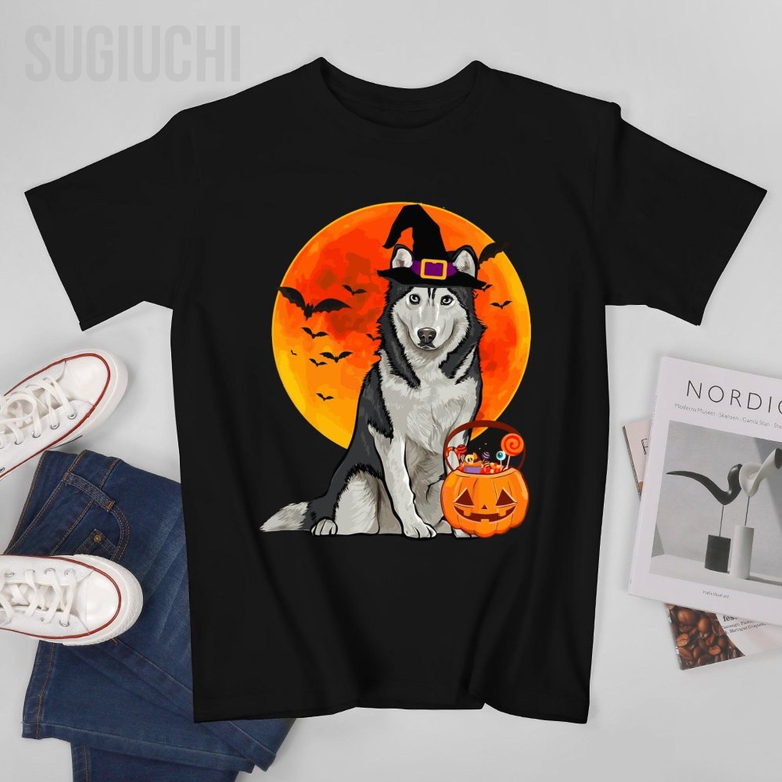 Unisex Men Dog Halloween Siber - Pumpkin Lantern Halloween review and price