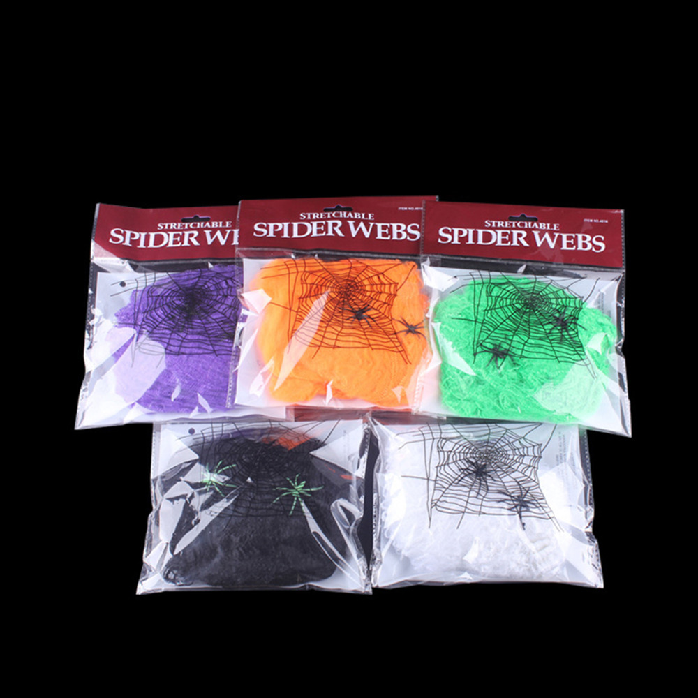 Halloween Scary Party Scene Pr - Spider Web Halloween Decoration review and price